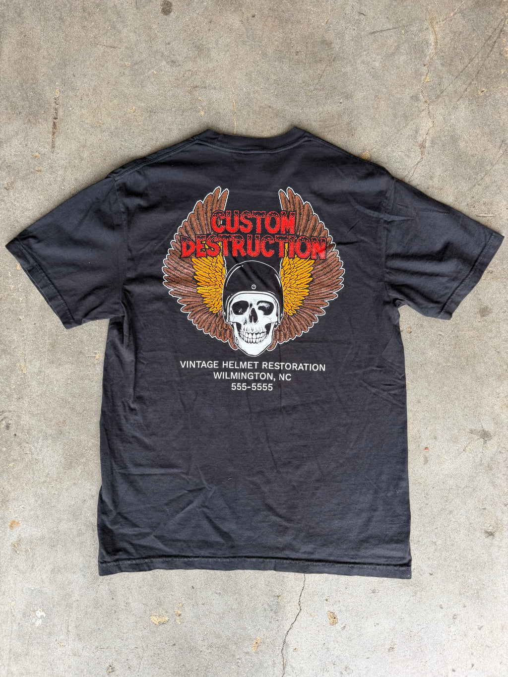 Skull and Wings Tee