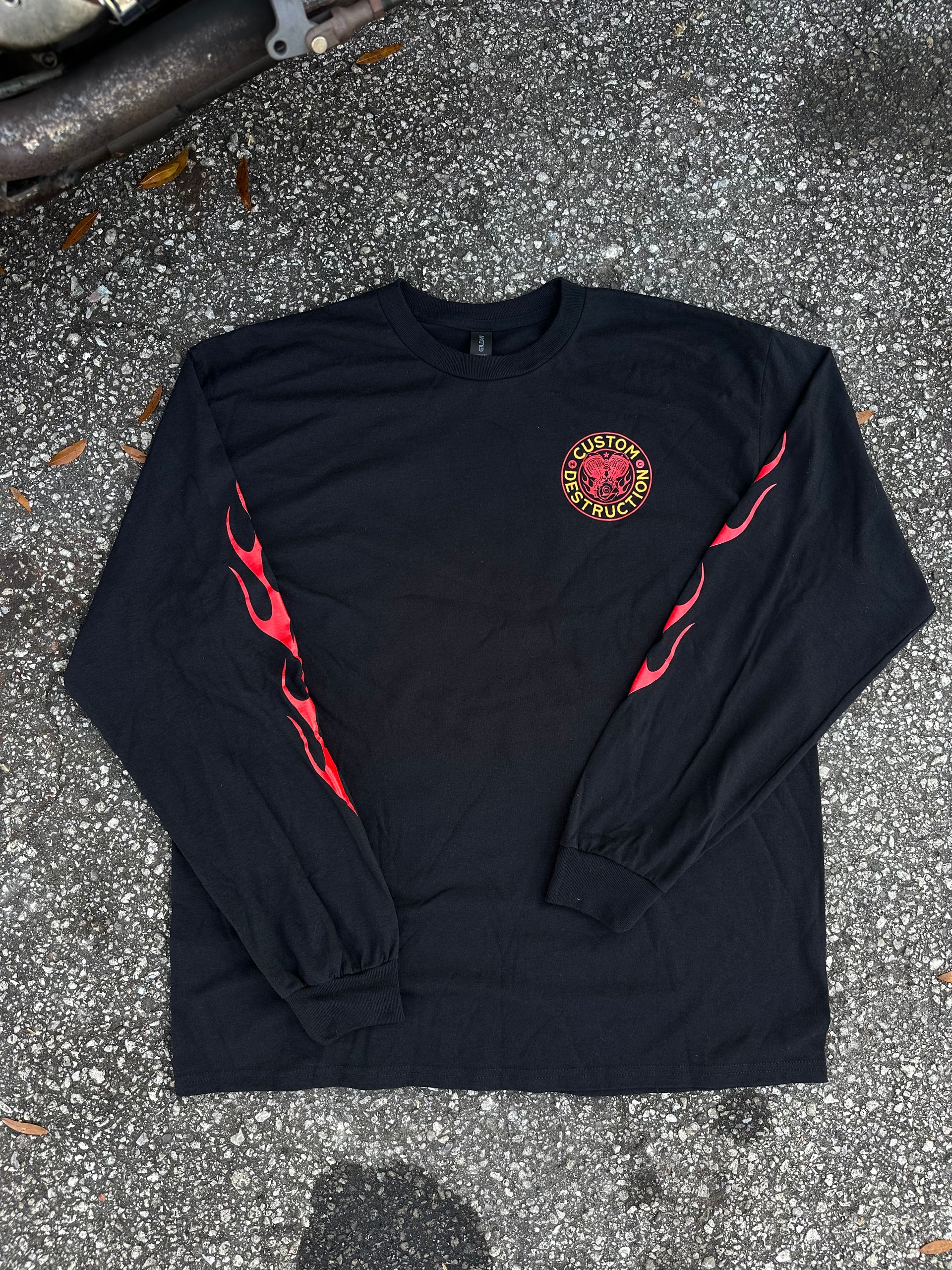 Helmet Head Long sleeve – Custom Destruction